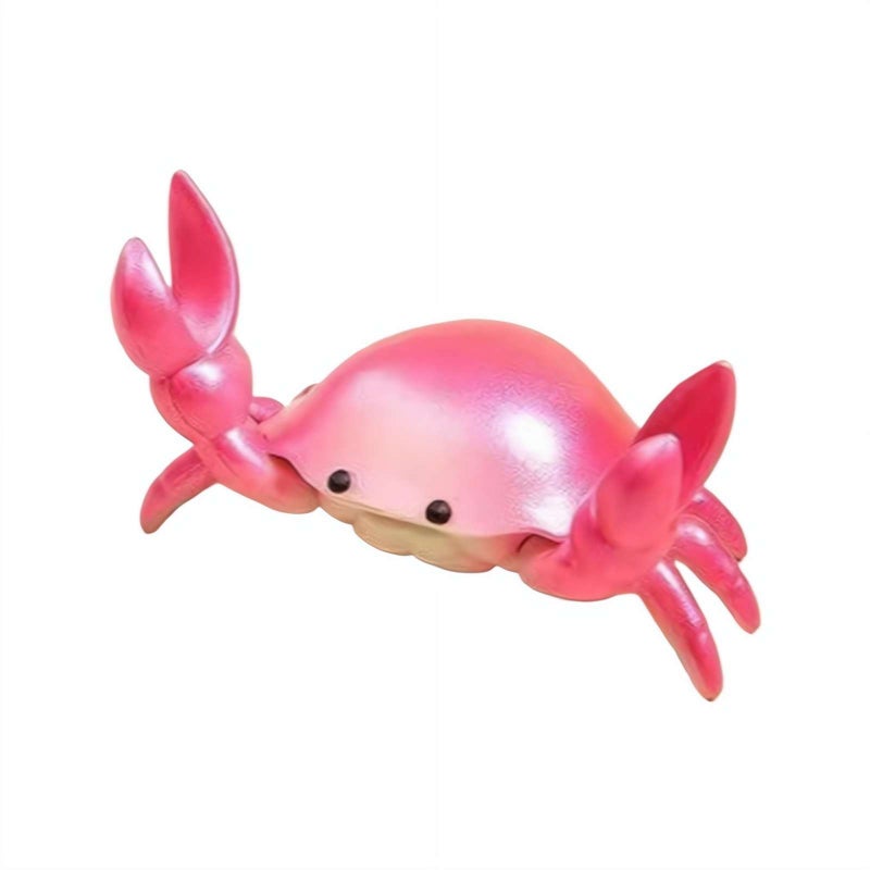 Crab Pen Holder - Weightlifting Crab Desk Organizer, Cute & Funny Pen Pencil Makeup Brush Holder, Creative Office & Home Decor Accessory Gift (style H) - Image 1